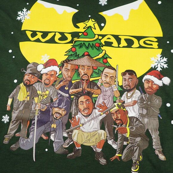 Rare OG Christmas Wear Wu-tang T Shirt tee - Picture 2 of 2